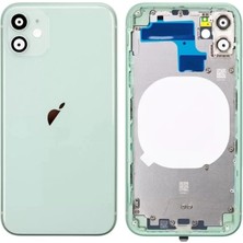Kpln Store iPhone 11 Uyumlu Boş Kasa + Kapak Yeşil