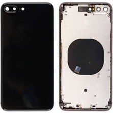 Kpln Store iPhone 8 Plus Uyumlu Boş Kasa+Kapak (Siyah)