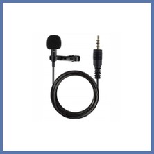 Bezos 3.5mm Jak 1.5 Metre Double Mikrofon - Siyah Aanova
