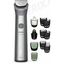 Philips 11'i 1 Arada 120 Dakika Islak ve Kuru Erkek Bakım Seti Gri