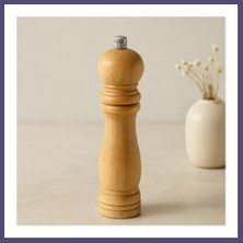 Teknokapsül Ahşap Tuz ve Baharat Öğütücü 4.5 x 19.5 cm Bzsth