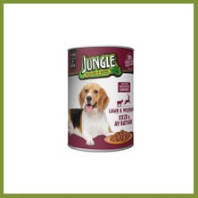 Jungle Köpek Konserve Kuzulu 400GR 1 Adet Vlr