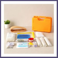 Teknokapsül Büyük Ilk Yardım Seti (Plastik Çantalı) Bzsth