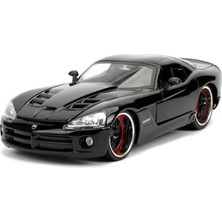 Esplendor Jada JA30731 Hızlı ve Öfkeli 01:24 Letty'nin Dodge Viper Srt-10-Siyah