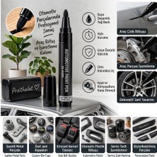 KSB Store Siyah Otomotiv Boya Kalemi Yağ Bazlı Araç Parçası Işaretleme ve Rötuş Kalemi
