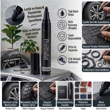 KSB Store Siyah Lastik ve Kauçuk Yüzey Işaretleme Kalemi Yağ Bazlı Boya Markörü