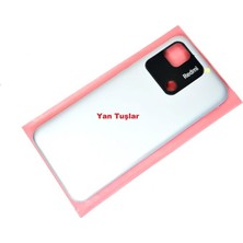 KSB Store Redmi 10A Uyumlu Kasa Arka Kapak Batarya Kapağı Silver