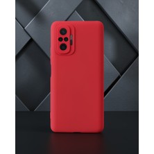 TeknoKapsül Xiaomi Redmi Note 10 Pro Kılıf Nano Içi Kadife Silikon - Sarı