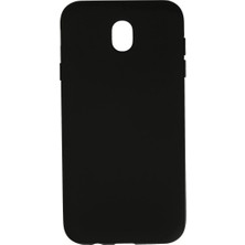 KSB Store Samsung Galaxy J7 Pro / J730 Uyumlu Kılıf Nano Içi Kadife Silikon - Siyah