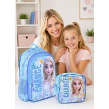 Str Store Lisanslı Ilkokul Çantası Kız, Çocuk Okul Çantası Beslenme Çantası, Beslenme Çantası, Yemek Çantası Çocuk Sırt Çantası Kız Çocuk Okul Çantası Ilkokul Seti