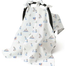 Str Store % 100 Pamuk Müslin Puset Örtüsü - Bébé Lapin PUSET1018