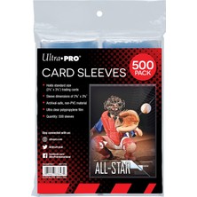 Prime Mağazam Ultra Pro 100 Adet Soft Card Kollu, 2 5/8 x 3 5/8-Inç (5 Pack) By Ultra Pro