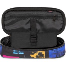 Str Store Oval Sıngle Unisex Çocuk Kalem Çantası Cıty Bay Black M