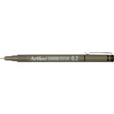 Str Store Drawing System 0.2 Çizim Kalemi, 0.2 Mm, Siyah