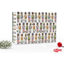 Str Store Yılbaşı Hediye Kutusu – 34X25X10 cm Noel Temalı Kapaklı Hediye Kutusu | Dayanıklı Karton, Varak Detaylı Yeni Yıl Hediye Paketi Kutusu Model 3