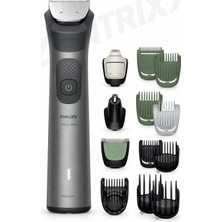 Philips 15'i 1 Arada 120 Dakika Islak ve Kuru Erkek Bakım Seti Siyah