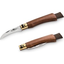 Velora Antonini Old Bear 6cm Ceviz Ağacı Saplı Mantar Çakısı