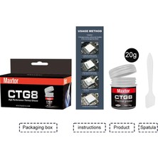 Mabelme Store Maxtor Ctg8 20GRAM Yüksek Performanslı Termal Macun Termal Iletkenlik: 12.8 W/MK(1923)