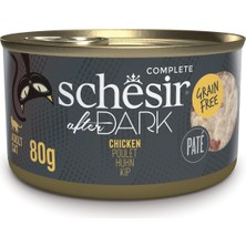 Mabelme Store Schesir After Dark Tavuk Pate Yetişkin Kedi Konservesi 80G