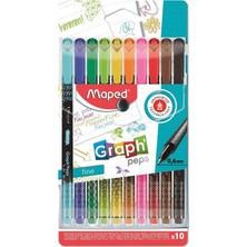 Maped Offis ve Kırtasiye 749050 Desenli Fineliner Keçeli Kalem