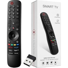 Omrs Store Huayu MR21GA-MOUSE AKB74855401 Netflix-Rakuten-Prime Video-Movies Tuşlu Air Mouse Sihirli Kumanda