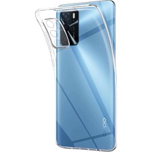 Uryport Oppo A16 Kılıf Lüx Şeffaf Silikon - Şeffaf