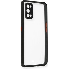Uryport Realme 7 Pro Kılıf Miami Şeffaf Silikon - Siyah