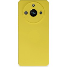 Uryport Realme 11 Pro Kılıf Nano Içi Kadife Silikon - Sarı