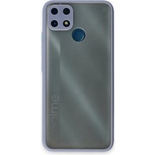 Uryport Realme C25 Kılıf Montreal Silikon Kapak - Gri
