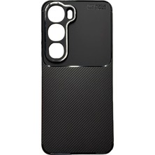 Uryport Vivo Y31 5g Auto Focus Karbon Kapak - Siyah
