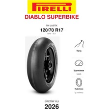 Pirelli Diablo Superbike 120/70 R17 Nhs Sc1 Ön Motosiklet Lastiği (2026)