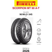 Pirelli Scorpion mt 90 A/t 90/90-21 54S Mst Ön Motosiklet Lastiği (2026)
