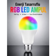 Astraltech Enerji Verimli Akıllı LED Ampul, Uzaktan Kontrol Özellikli