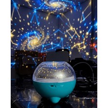 Astraltech Çok Renkli LED Yıldız Projektör Gece Lambası Bluetooth Müzik Çalar ve Kumandalı Kontrol
