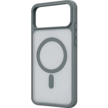 SBN - Store Apple Iphone 18 Pro Max Loji Magsafe Kapak - Gri