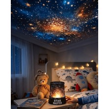 Astraltech LED Yıldız Projeksiyon Lambası Romantik Oda Atmosfer Işığı