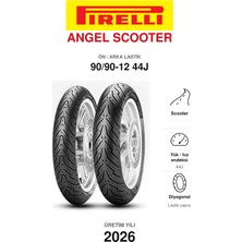 Pirelli Angel Scooter 90/90-12 44J Ön/arka Motosiklet Lastiği (2026)