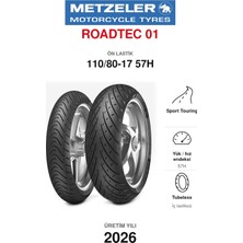 Metzeler Roadtec 01 110/80-17 57H Ön Motosiklet Lastiği (2026)
