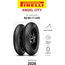 Pirelli Angel City 80/90-17 44S Ön/arka Motosiklet Lastiği (2026)