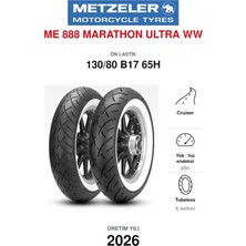 Metzeler Me 888 Marathon Ultra Ww 130/80 B17 65H Ön Motosiklet Lastiği (2026)