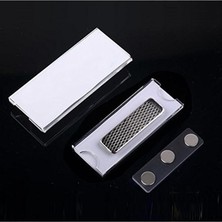 Magnet 2 Adet Mıknatıslı Yakalık Isimlik - Neodyum Mıknatıs Manyetik Rozet Tutucu