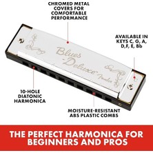 Harmonica Deluxe 7' Set Kılıf Içinde