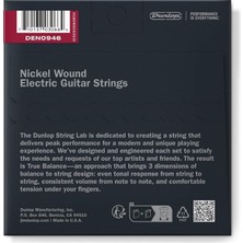 Dunlop DEN0946 Nickel Wound Light Elektro Gitar Teli (9-46)