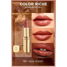 Paris Color Riche Saten Bitişli Ruj - 107 Seine Sunset Nude