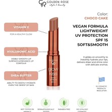 Rose Glow Kiss Tinted Lip Balm No: 06 Choco Cake - Renkli Dudak Nemlendiricisi SPF15