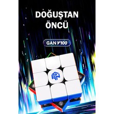 Gan V100 Maglev Frosted 3x3 Çok Yönlü Konumlandırma Hafif Hız ve Zeka Küpü Tr Resmi Satıcısı