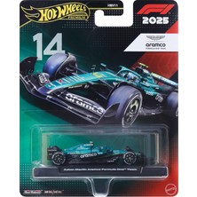 Hot Wheels Premium F1 2025 Aston Martin Aramco #14 Fernando Alonso