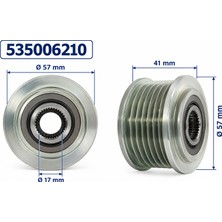 Biesey 4670062 Alternatör Kasnağı Citroën Fiat Lancia Peugeot Clutch Pulley 4670062