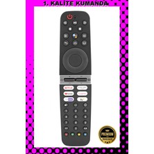 Uzaktan Kumanda   1.kalite Kumanda Mazamapp 1355A Arçelik Ses Komutsuz Android LCD LED Tv Kumandası E7/b