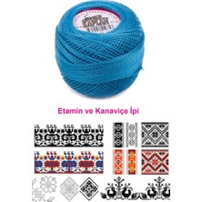 Yakup Tokatlı Moda Ytm Kaplan Etamin ve Kanaviçe Ipi 8 No Kod/renk: 518 - Royaleks